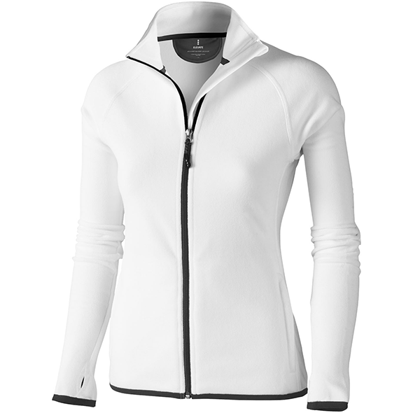 Chaqueta de microfibra con cremallera completa para mujer "Brossard"